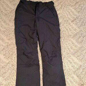charcoal columbia snow pants